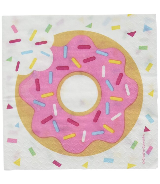 Creative Converting 16CT BEV DONUT TIME