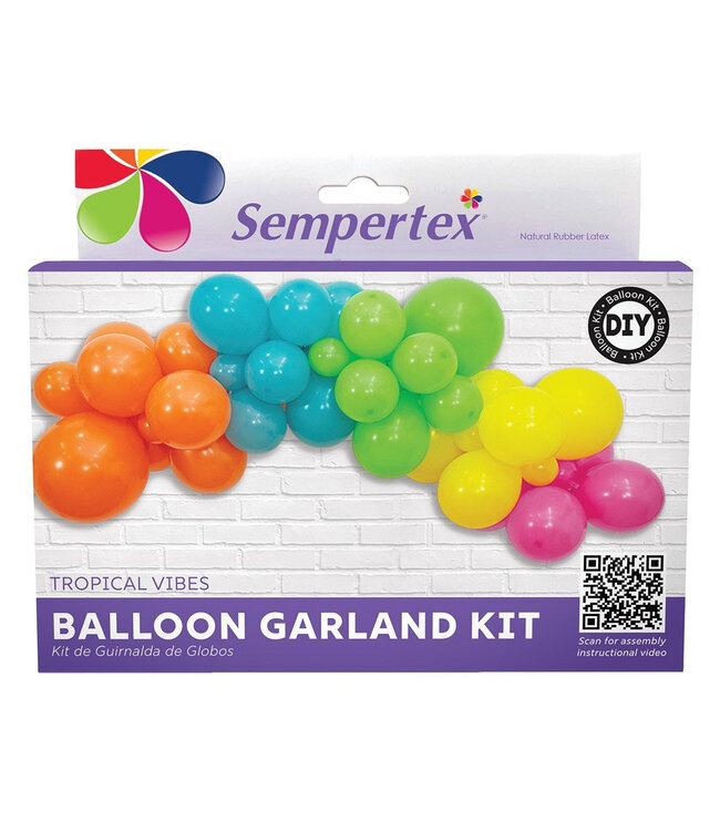 Sempertex BALLOON GARLAND KIT TROPICAL VIBES