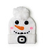 DM MERCHANDISING Night Scope™ Kid’s Christmas Rechargeable LED Pom Hat