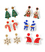 DM MERCHANDISING Soul Stacks® Dream Big Holiday Beaded Earrings