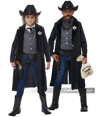CALIFORNIA COSTUMES Child Wild West Outlaw-Sheriff