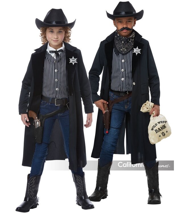 CALIFORNIA COSTUMES Child Wild West Outlaw-Sheriff