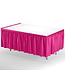 EXQUISITE 14inX29in TABLE SKIRT PINK