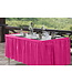 EXQUISITE 14inX29in TABLE SKIRT PINK