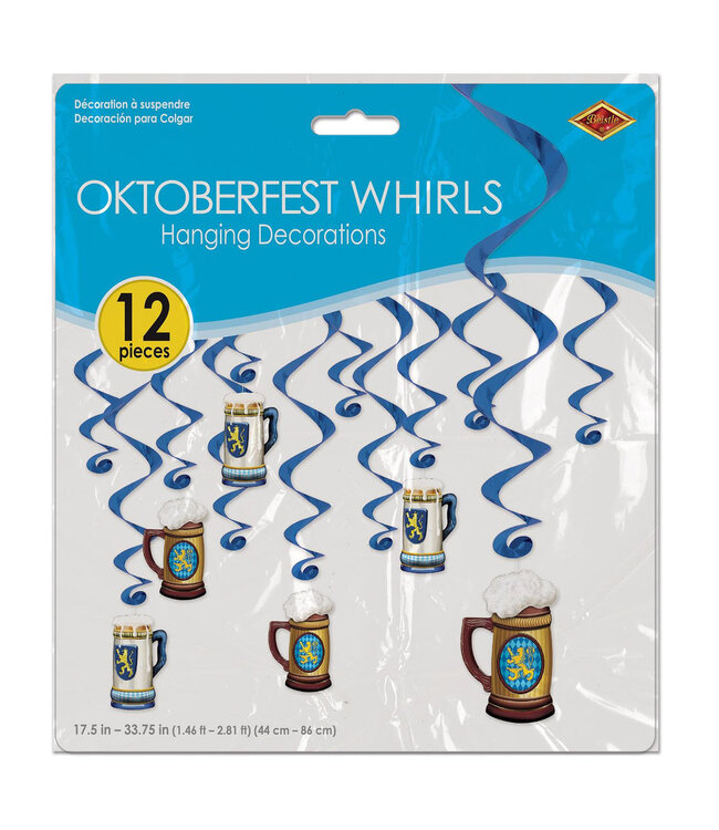 BEISTLE 12CT WHIRLS OKTOBERFEST
