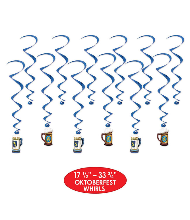 BEISTLE 12CT WHIRLS OKTOBERFEST