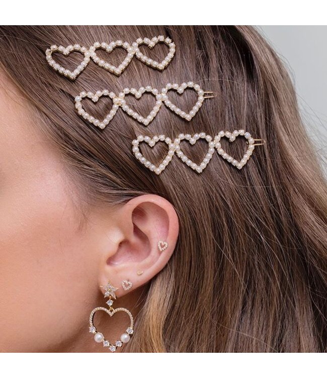 CUTIES EARRINGS STUDS IN GOLD