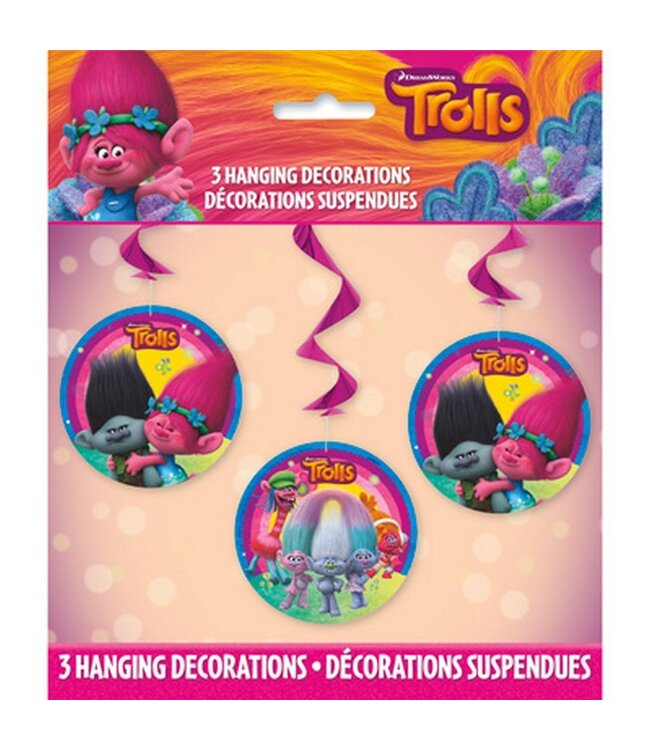 UNIQUE INDUSTRIES INC 3CT SWIRL TROLLS