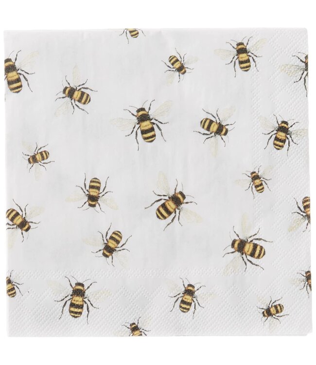 BOSTON INTERNATIONAL 20CT BEV SAVE THE BEES WHITE