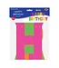 BEISTLE 7.5FT BANNER NEON HAPPY BIRTHDAY
