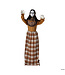Morris 5 Ft. Standing Creepy Woman Plastic Pop-Up Halloween Decoration