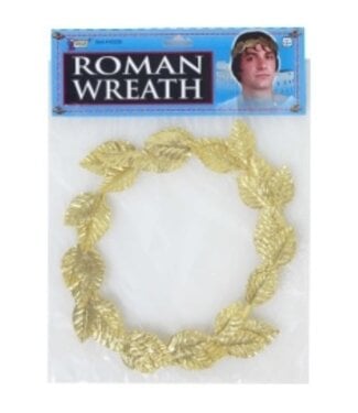 Forum Novelties GOLD LEAF WREATH