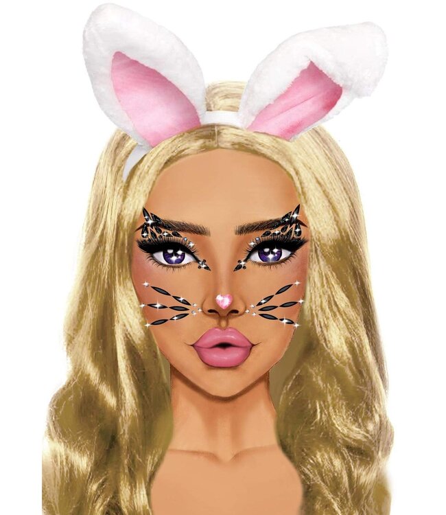 LEG AVENUE CAT FACE JEWELS