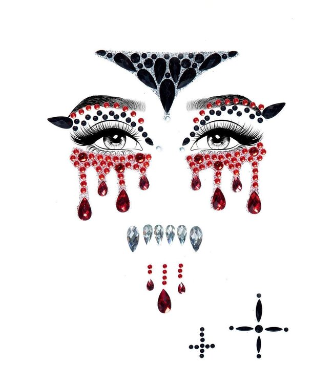 LEG AVENUE VAMPIRE FACE JEWELS