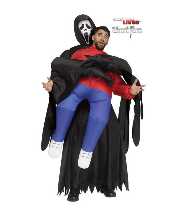 Fun World Ghost Face® Piggyback Inflatable Adult