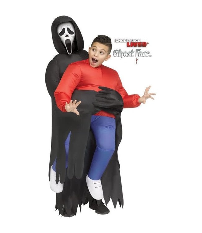 Fun World Ghost Face® Piggyback Inflatable Child
