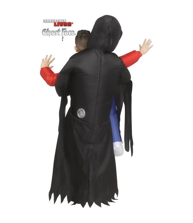 Fun World Ghost Face® Piggyback Inflatable Child
