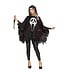 Fun World Glittering Ghost Face® Poncho - Adult