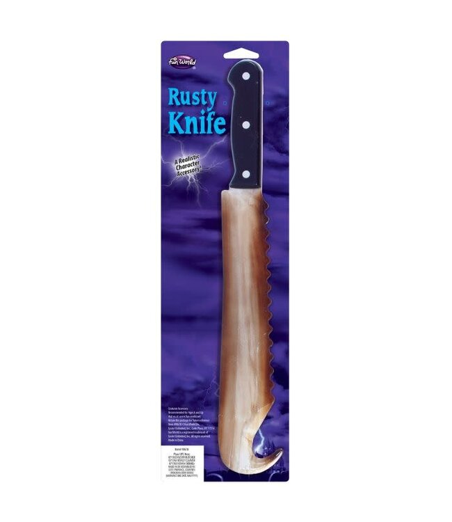 Fun World Rusty Skinner Knife