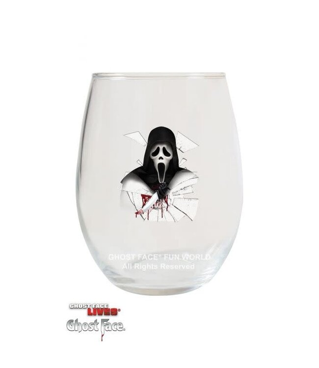 Fun World Ghost Face® Wine Tumbler Set of 4