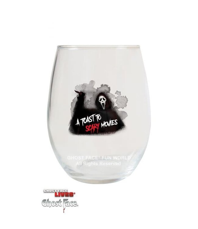 Fun World Ghost Face® Wine Tumbler Set of 4