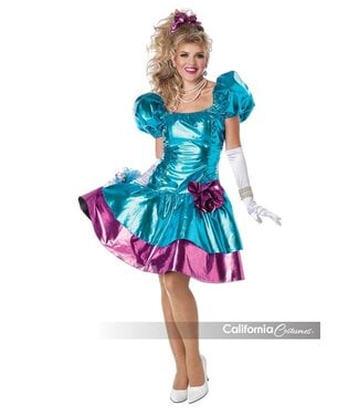 CALIFORNIA COSTUMES 80's Party Dress