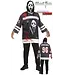 Fun World Ghost Face Mask and Hockey Jersey - Adult Costume