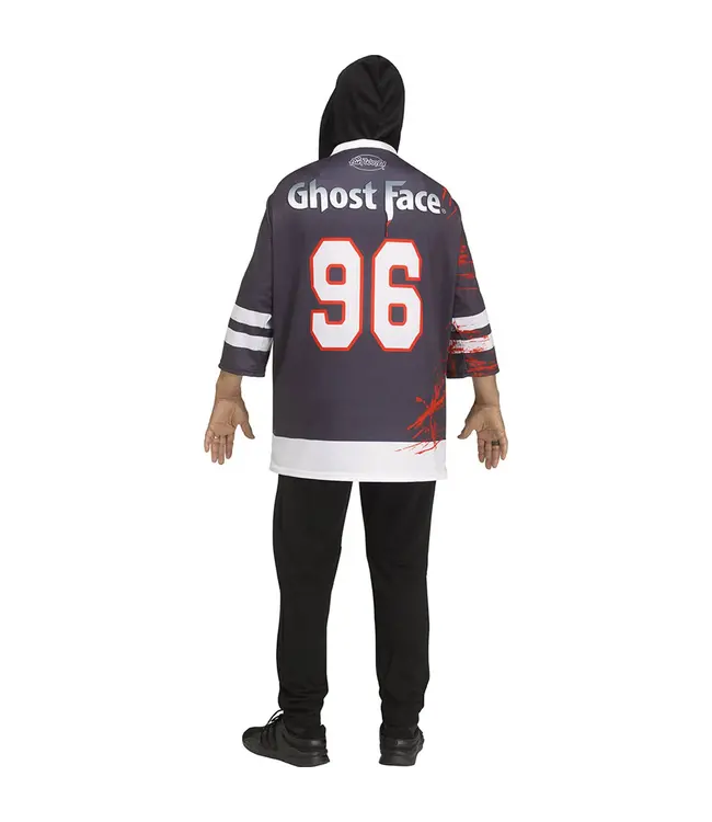 Fun World Ghost Face Mask and Hockey Jersey - Adult Costume