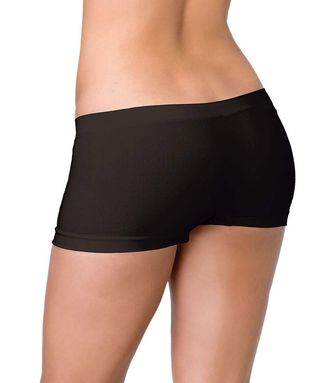 LEG AVENUE BOYSHORTS BLACK ADULT
