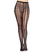 LEG AVENUE HARLEQUIN TIGHTS BLACK