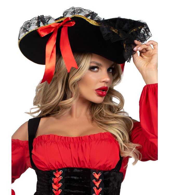 LEG AVENUE SWASHBUCKLER HAT
