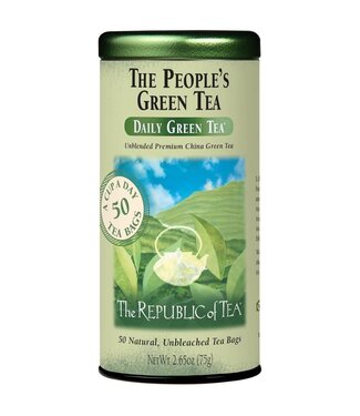 THE REPUBLIC OF TEA The People's Green Tea Bags - 50ct