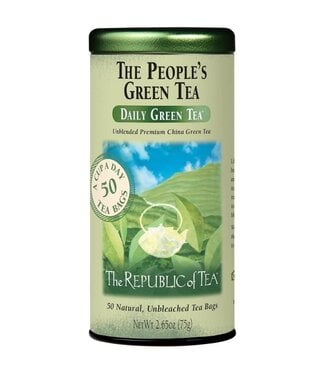 THE REPUBLIC OF TEA The People's Green Tea Bags