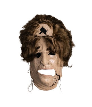 TRICK OR TREAT The Texas Chainsaw Massacre Leatherface Old Lady Mask
