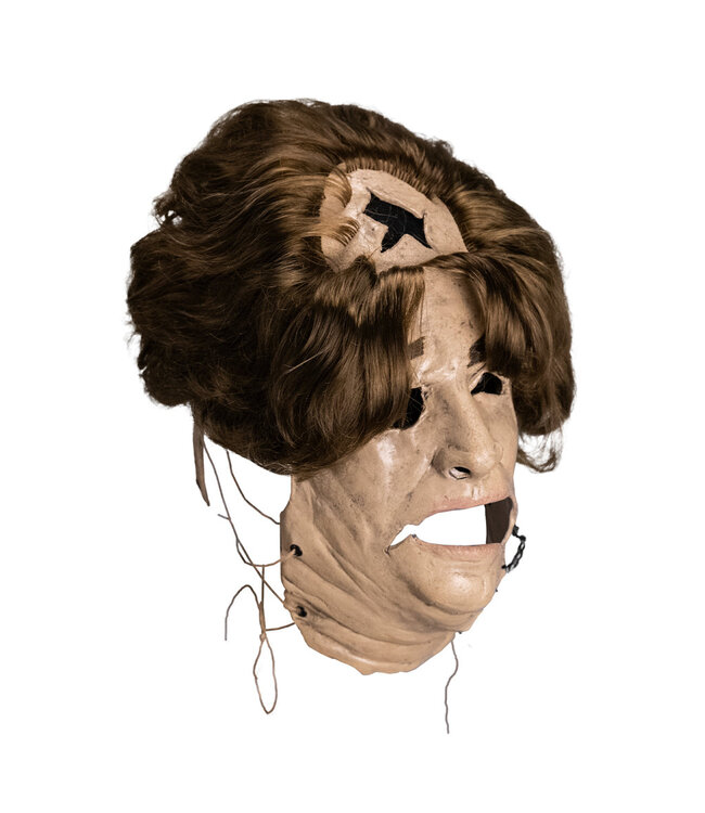 TRICK OR TREAT The Texas Chainsaw Massacre Leatherface Old Lady Mask