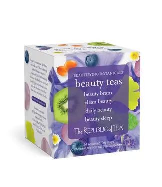THE REPUBLIC OF TEA Beautifying Botanicals® Tea Assortment-24 Count
