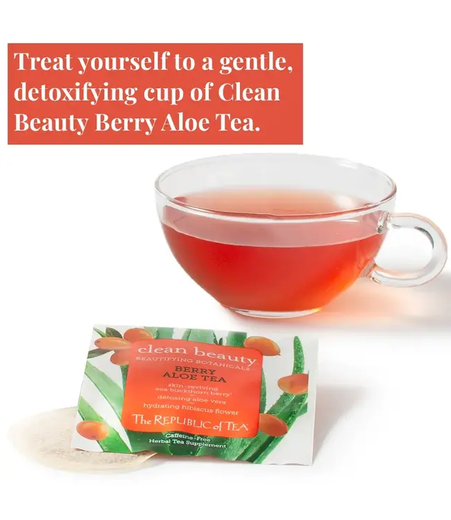 THE REPUBLIC OF TEA Beautifying Botanicals® Tea Assortment-24 Count