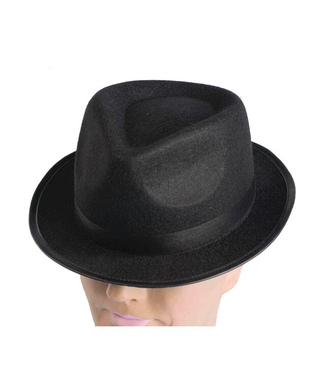 Forum Novelties GANGSTER HAT BLACK