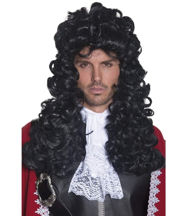 SMIFFY'S Pirate Captain Wig, Black