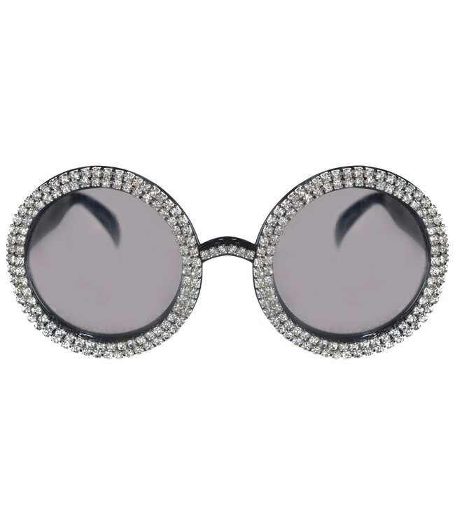 Amscan OVERSIZED SUNGLASSES CRYSTAL