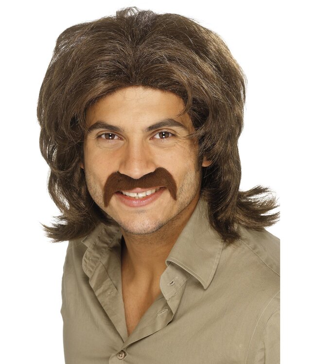 SMIFFY'S 70s Retro Wig, Blonde