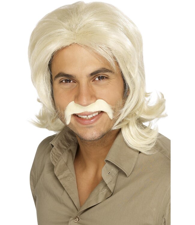SMIFFY'S 70s Retro Wig, Blonde