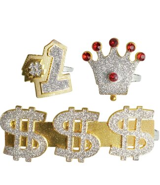 Amscan 3CT BLING RINGS