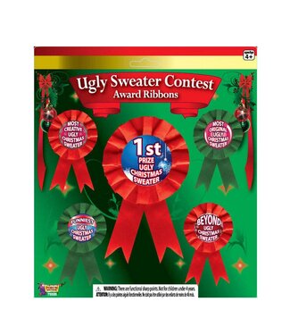 Forum Novelties RIBBON BEST UGLY SWEATER