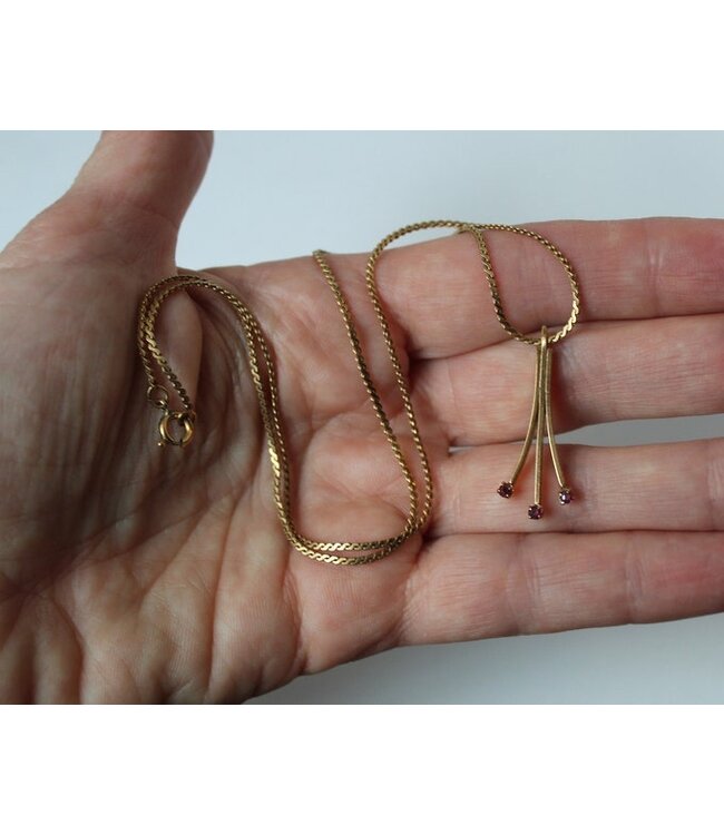 RUBIES NECKLACE 1970S