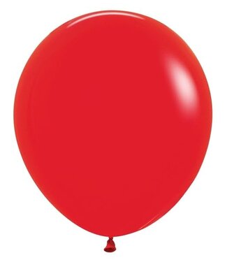 Sempertex 18" FASHION RED 6 count