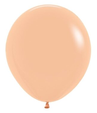 Sempertex 18" DELUXE PEACH-BLUSH 6 count