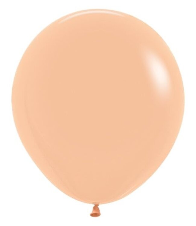 Sempertex 18" DELUXE PEACH-BLUSH 6 count