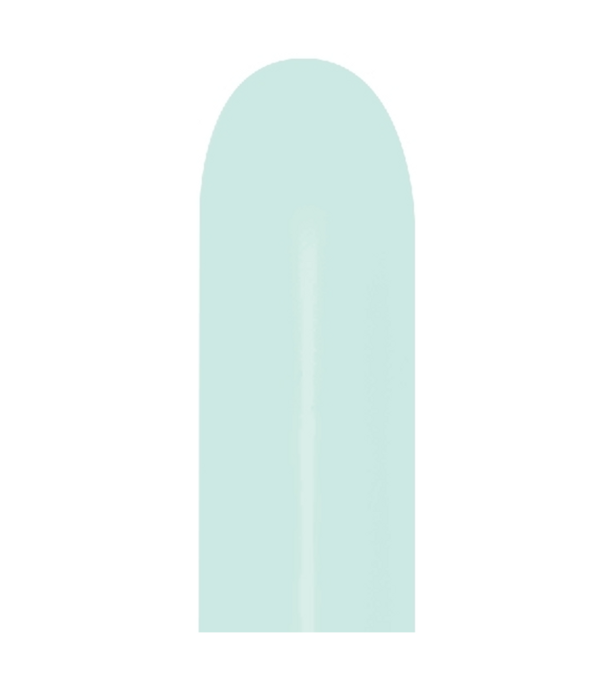 Sempertex 50CT 260 PASTEL MATTE GREEN NOZZLE UP