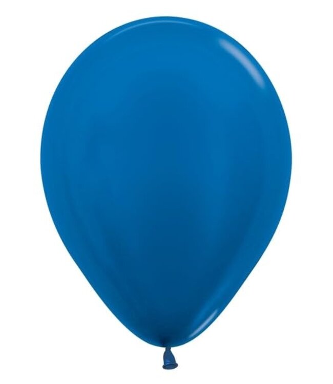Sempertex 5" METALLIC BLUE 50 count